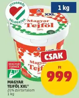 PENNY MAGYAR TEJFÖL XXL ajánlat