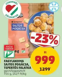 PENNY Fagylakoma Sajtos Pogácsa, Tepertős Falatka ajánlat