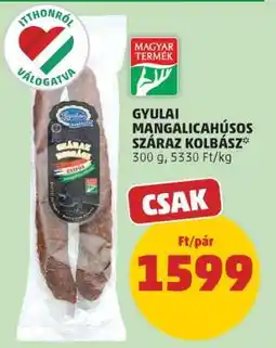 PENNY Gyulai mangalicahúsos száraz kolbász ajánlat