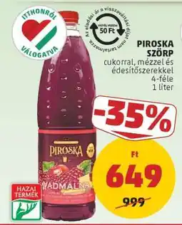 PENNY Piroska Szörp ajánlat