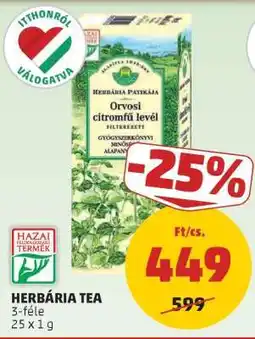 PENNY HERBÁRIA TEA ajánlat