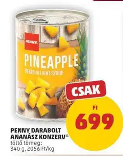 PENNY PENNY Darabolt Ananász Konzerv ajánlat