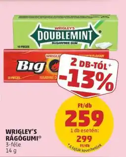 PENNY WRIGLEY'S RÁGÓGUMI ajánlat