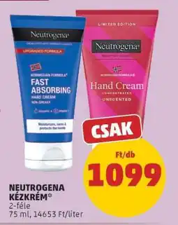 PENNY Neutrogena Kézkrém ajánlat