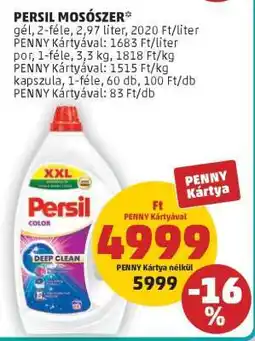 PENNY PERSIL Mosószer ajánlat