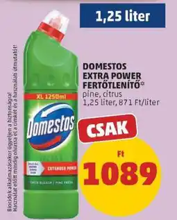 PENNY Domestos Extra Power Fertőtlenítő ajánlat