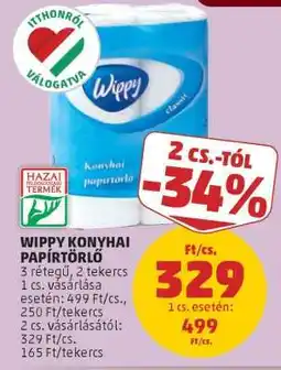 PENNY Wippy Konyhai Papírtörlő ajánlat