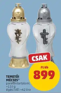 PENNY Temetői mécses ajánlat