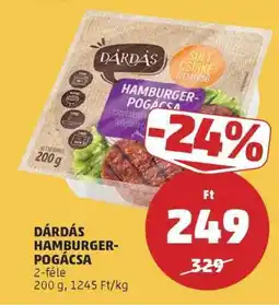 PENNY DÁRDÁS HAMBURGER-POGÁCSA ajánlat