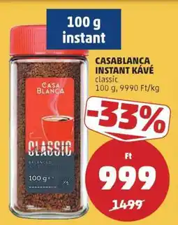 PENNY CASABLANCA INSTANT KÁVÉ ajánlat