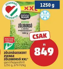 PENNY Zöldségeskert Zsenge Zöldborsó XXL ajánlat
