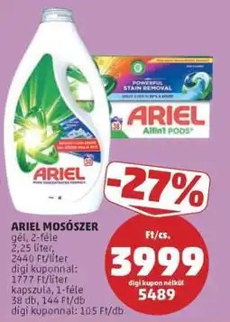 PENNY ARIEL Mosószer ajánlat