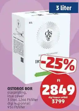 PENNY OSTOROS BOR ajánlat