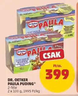 PENNY Dr. Oetker Paula Puding ajánlat