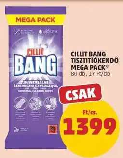 PENNY Cillit Bang Tisztítókendő Mega Pack ajánlat