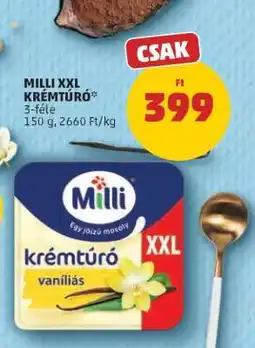 PENNY Milli XXL Krémtúró ajánlat