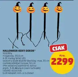 PENNY HALLOWEEN KERTI DEKOR ajánlat