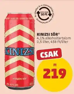 PENNY KINIZSI SÖR ajánlat