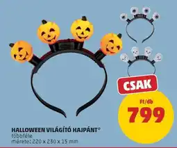 PENNY HALLOWEEN VILÁGÍTÓ HAJPÁNT ajánlat