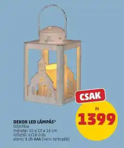 PENNY DEKOR LED LÁMPÁS ajánlat