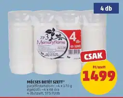 PENNY MÉCSES BETÉT SZETT ajánlat