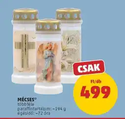 PENNY Mécses ajánlat