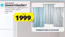 ALDI Zuhanyfüggöny ajánlat