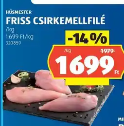ALDI Friss csirkemellfilé ajánlat