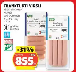 ALDI Frankfurti virsli ajánlat