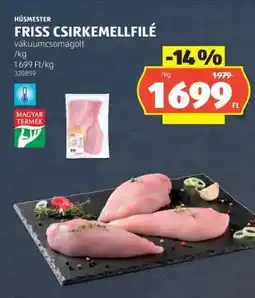 ALDI Friss csirkemellfilé ajánlat