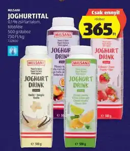 ALDI MILSANI JOGHURTITAL ajánlat
