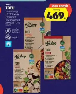ALDI MyVay Tofu ajánlat