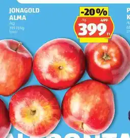 ALDI Jonagold alma ajánlat