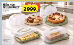 ALDI CROFTON TORTA- VAGY SÜTEMÉNYTARTÓ ajánlat