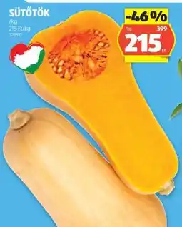 ALDI Sütőtök ajánlat