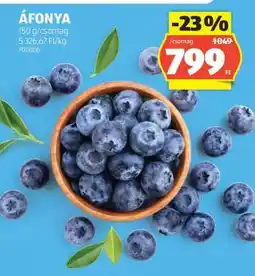 ALDI Áfonya ajánlat