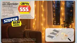 ALDI HOME CREATION LED-FÉNYFŰZÉR ajánlat