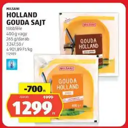 ALDI MILSANI HOLLAND GOUDA SAJT ajánlat