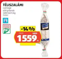 ALDI Téliszalámi ajánlat