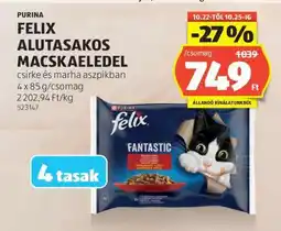 ALDI FELIX ALUTASAKOS MACSKAELEDEL ajánlat