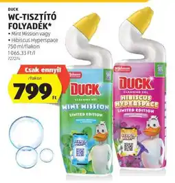 ALDI DUCK WC-TISZTÍTÓ FOLYADÉK ajánlat