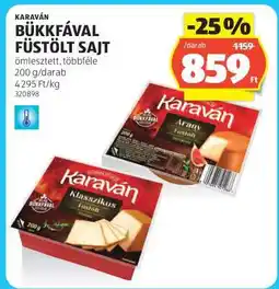 ALDI Karaván Bükkfával Füstölt Sajt ajánlat