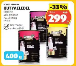 ALDI ROMEO PRÉMIUM KUTYAELEDEL ajánlat