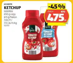 ALDI Le Gusto Ketchup ajánlat