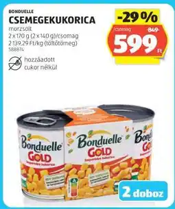 ALDI Bonduelle Csemegekukorica ajánlat