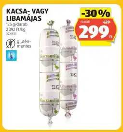 ALDI Kacsa- vagy libamájás ajánlat