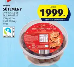 ALDI MONARC SÜTEMÉNY ajánlat