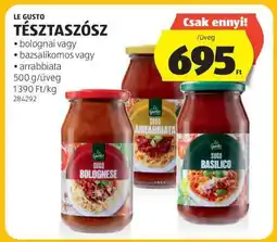 ALDI LE GUSTO TÉSZTASZÓSZ ajánlat