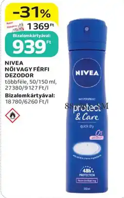 Auchan Nivea deodorant ajánlat