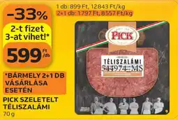 Auchan Pick szeletelt téliszalámi ajánlat